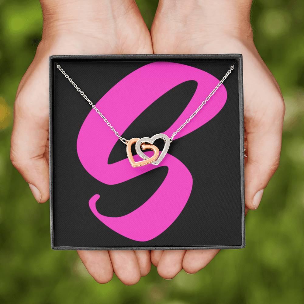 Interlocking Hearts on Chain - Swishgoods