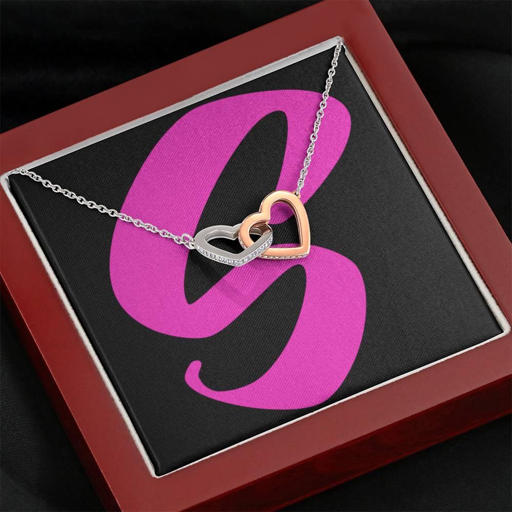 Interlocking Hearts on Chain - Swishgoods