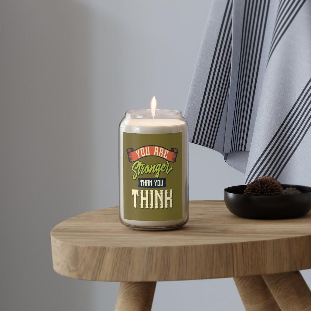 Stronger than you Think Scented Candle - Swishgoods