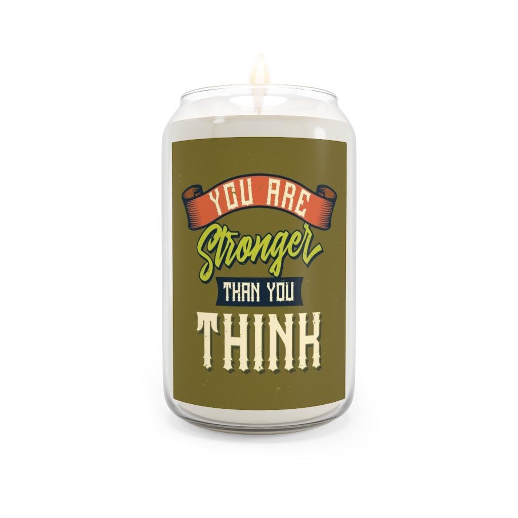 Stronger than you Think Scented Candle - Swishgoods