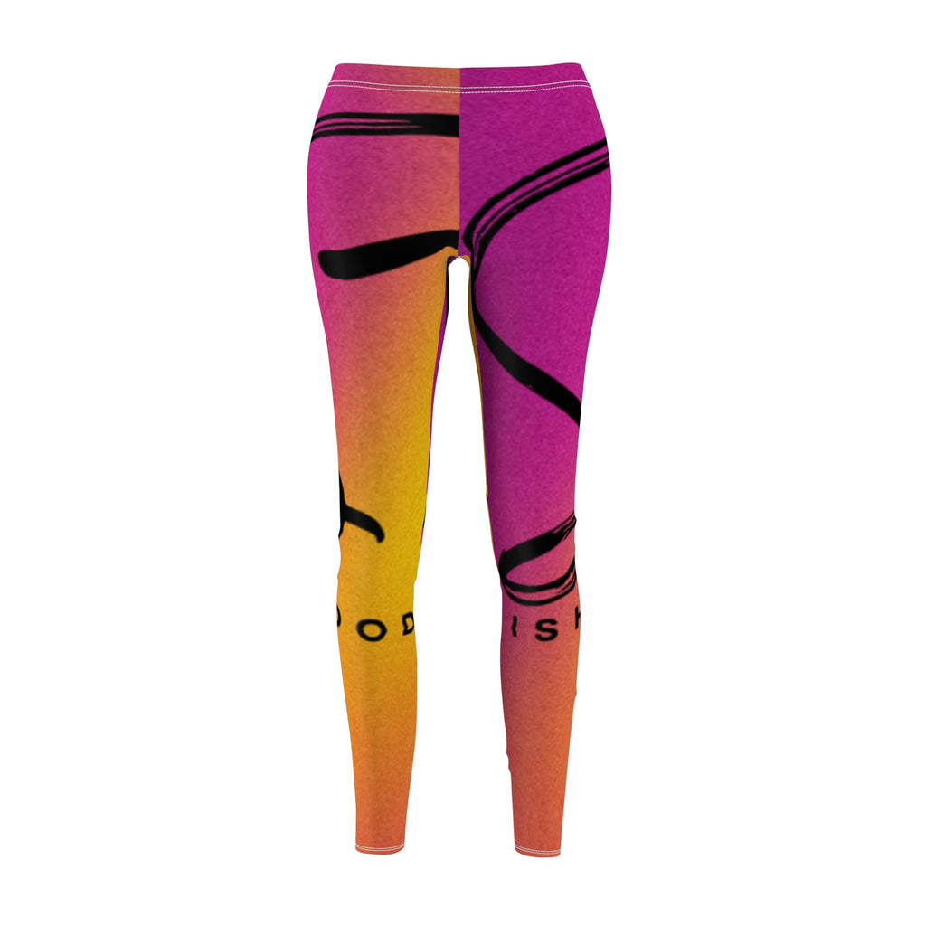 Women's Cut & Sew Casual Leggings - Swishgoods