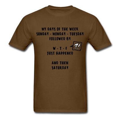 Days of the Week T-Shirt - Swishgoods