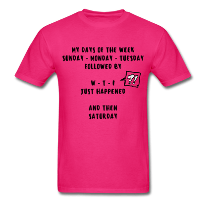 Days of the Week T-Shirt - Swishgoods