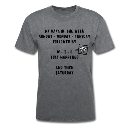 Days of the Week T-Shirt - Swishgoods