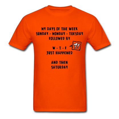 Days of the Week T-Shirt - Swishgoods