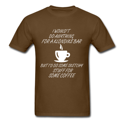 Coffee & Sketchy Stuff T-Shirt - Swishgoods