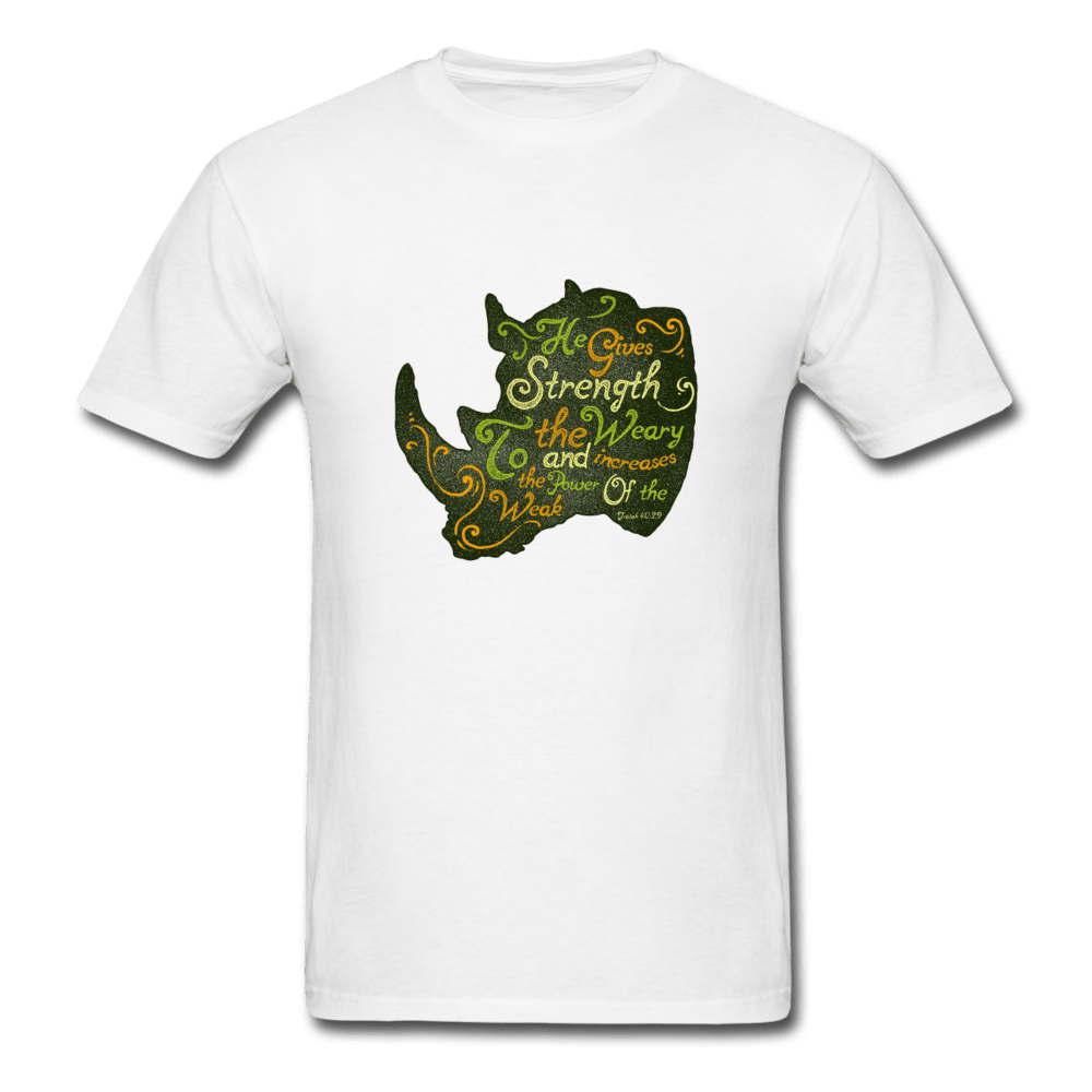 Strength to the Weary T-Shirt - Swishgoods