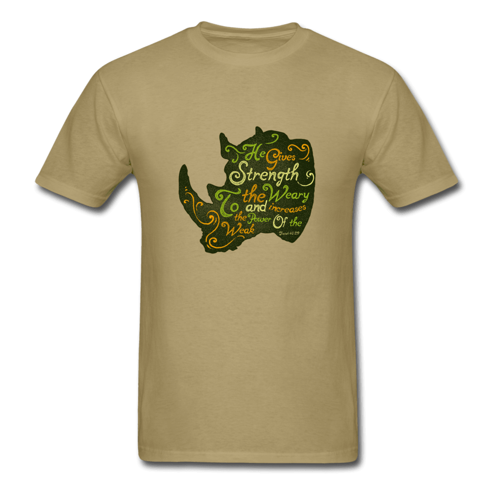 Strength to the Weary T-Shirt - Swishgoods