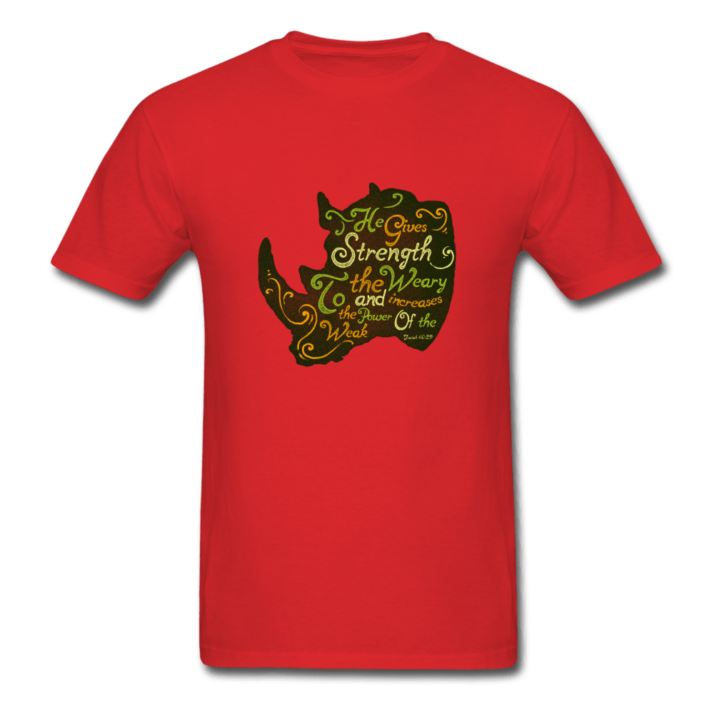 Strength to the Weary T-Shirt - Swishgoods
