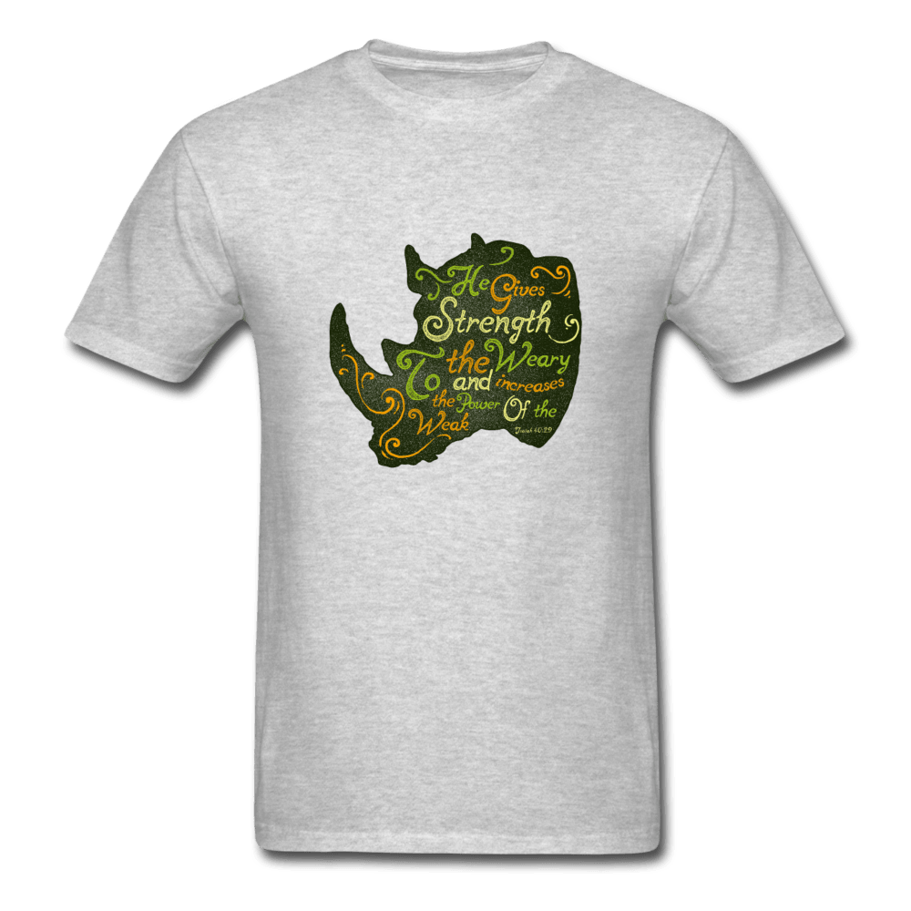 Strength to the Weary T-Shirt - Swishgoods