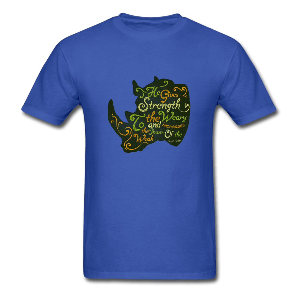 Strength to the Weary T-Shirt - Swishgoods