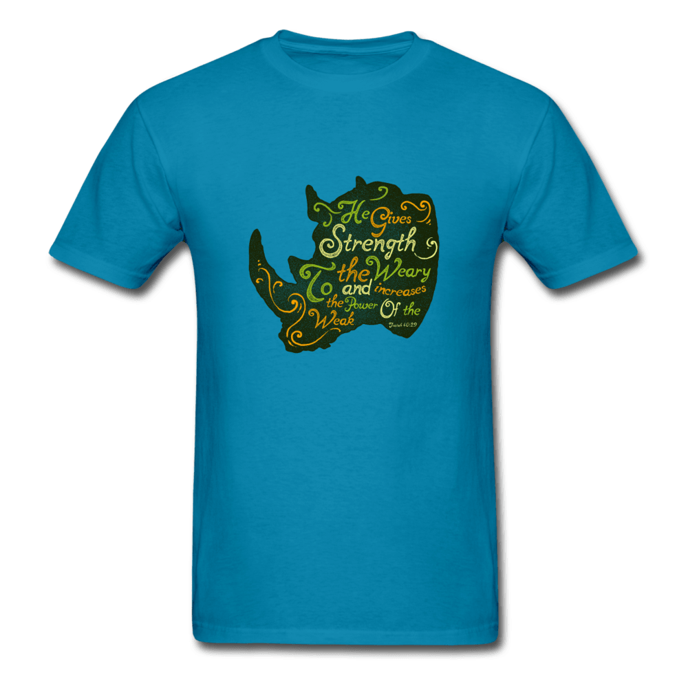 Strength to the Weary T-Shirt - Swishgoods