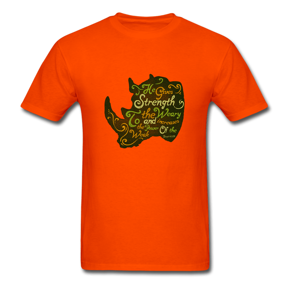 Strength to the Weary T-Shirt - Swishgoods