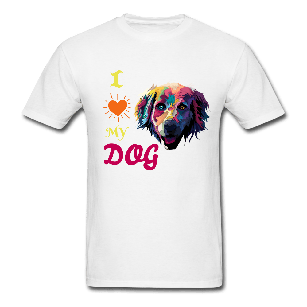 I Love My Dog Unisex T-Shirt - Swishgoods