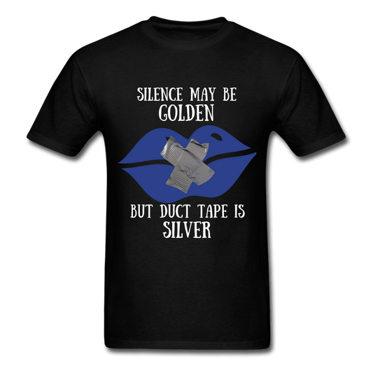 Golden Silence Unisex T-Shirt - Swishgoods