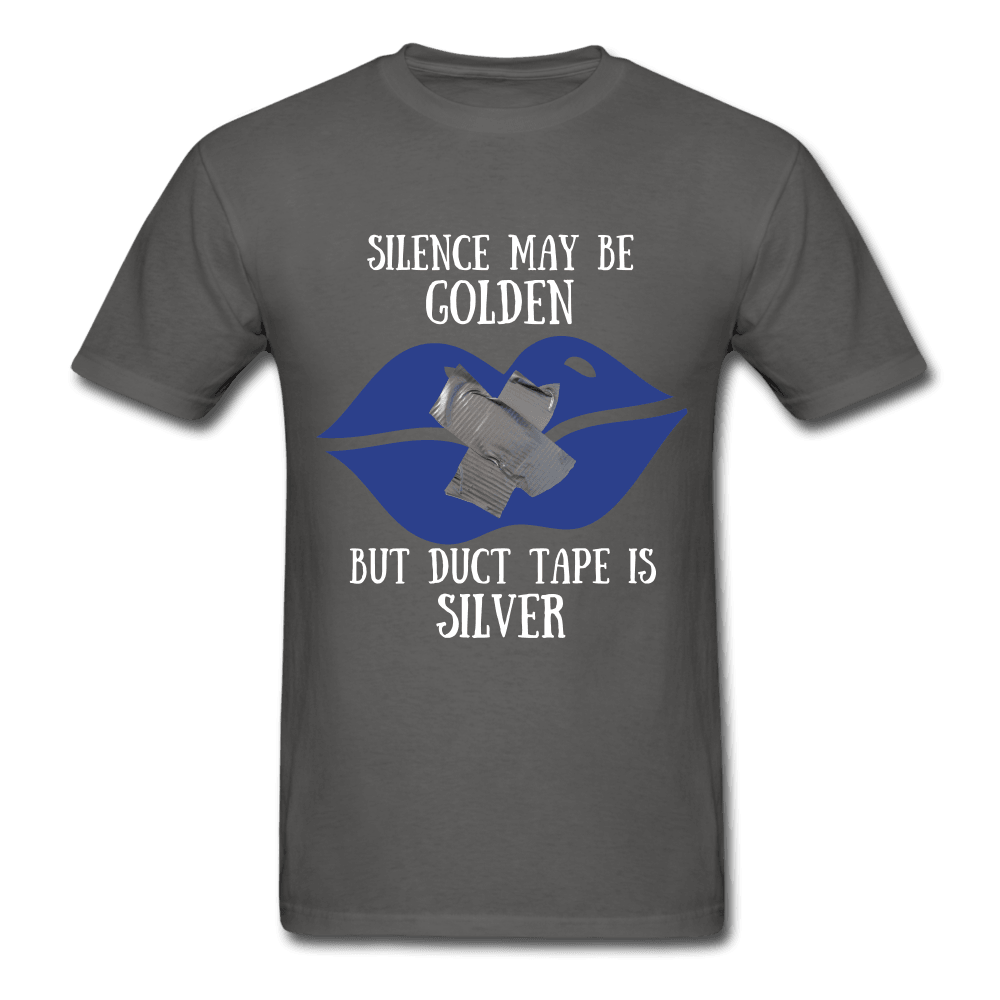 Golden Silence Unisex T-Shirt - Swishgoods