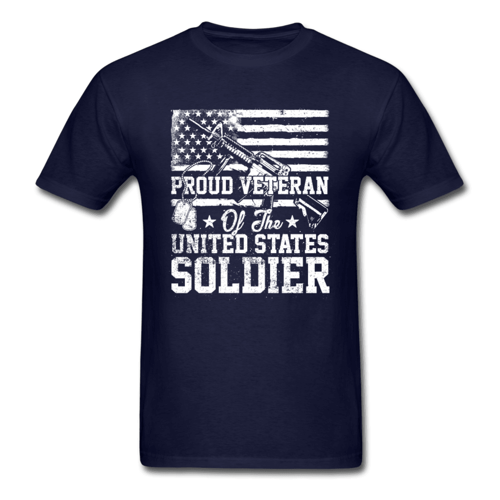 Proud Veteran Soldier Unisex T-Shirt - Swishgoods
