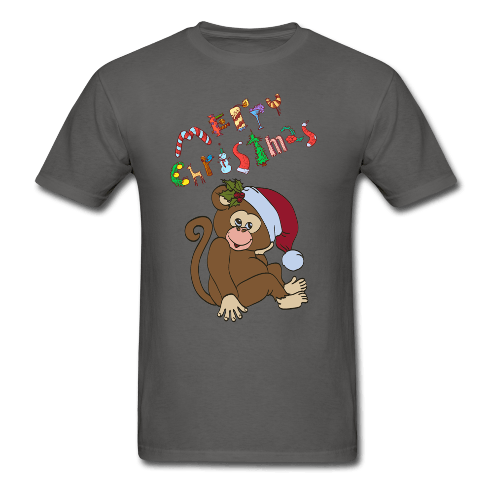 Monkey Christmas T-Shirt - Swishgoods