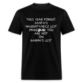 Santa VS. Karma T-Shirt - Swishgoods