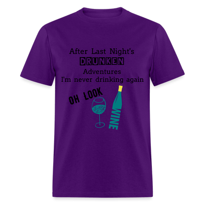 Drunken Nights T-Shirt - Swishgoods