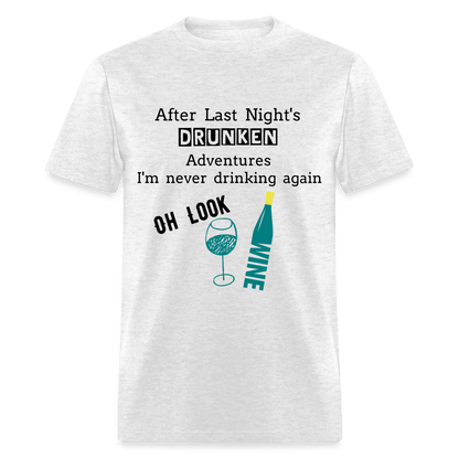 Drunken Nights T-Shirt - Swishgoods